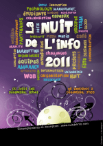 Affiche Nuit de l Info 2011